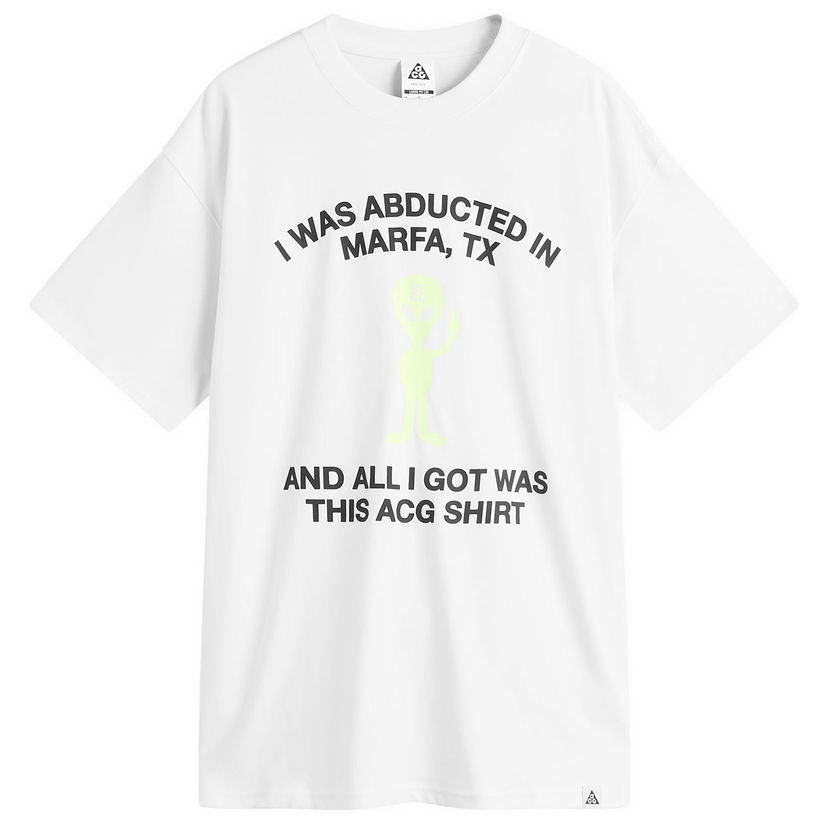 T-shirt Nike ACG Alien T-Shirt Hvid | HV2168-121