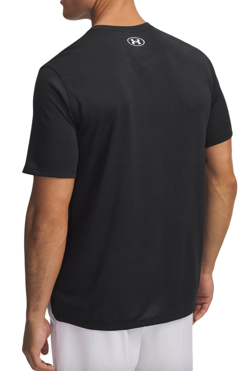 T-shirt Under Armour Under Armour Tech Vent Jacquard Short Sleeve T-Shirt Sort | 1377052-002, 1