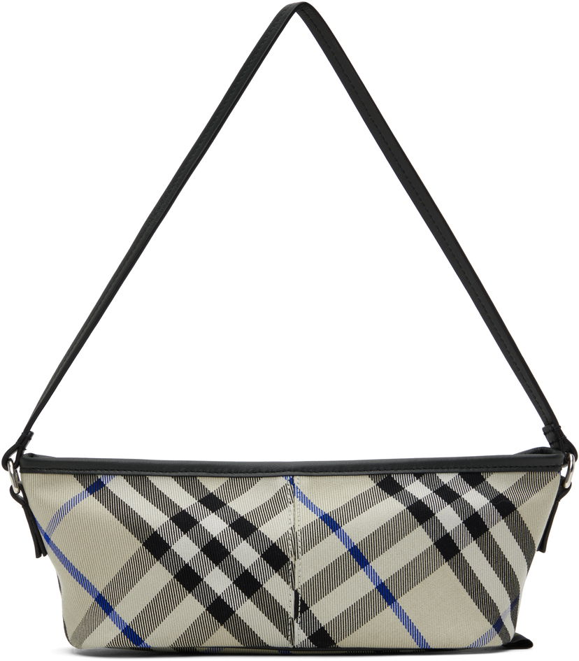 Skuldertaske Burberry Burberry Check Mini Bag Beige | 8095297