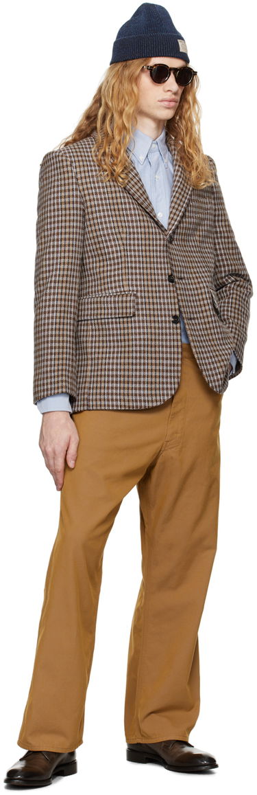 Bukser BEAMS BEAMS PLUS Painter Trousers Brun | 3824-0250-791, 3