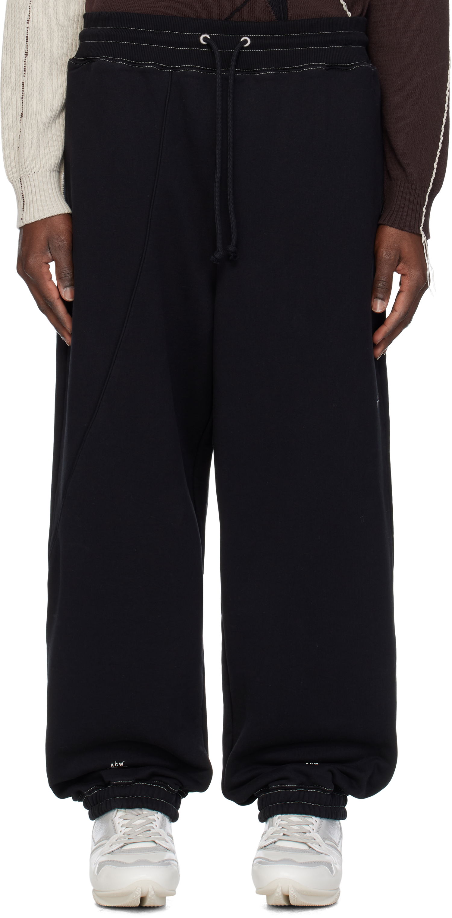 Joggingbukser A-COLD-WALL* A-COLD-WALL* Millbank Sweatpants Sort | ACWMB291, 0
