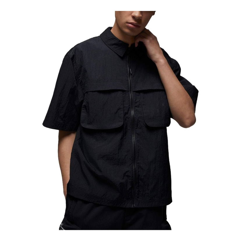 Skjorte Jordan Engineered Top Sort | DX9650-010