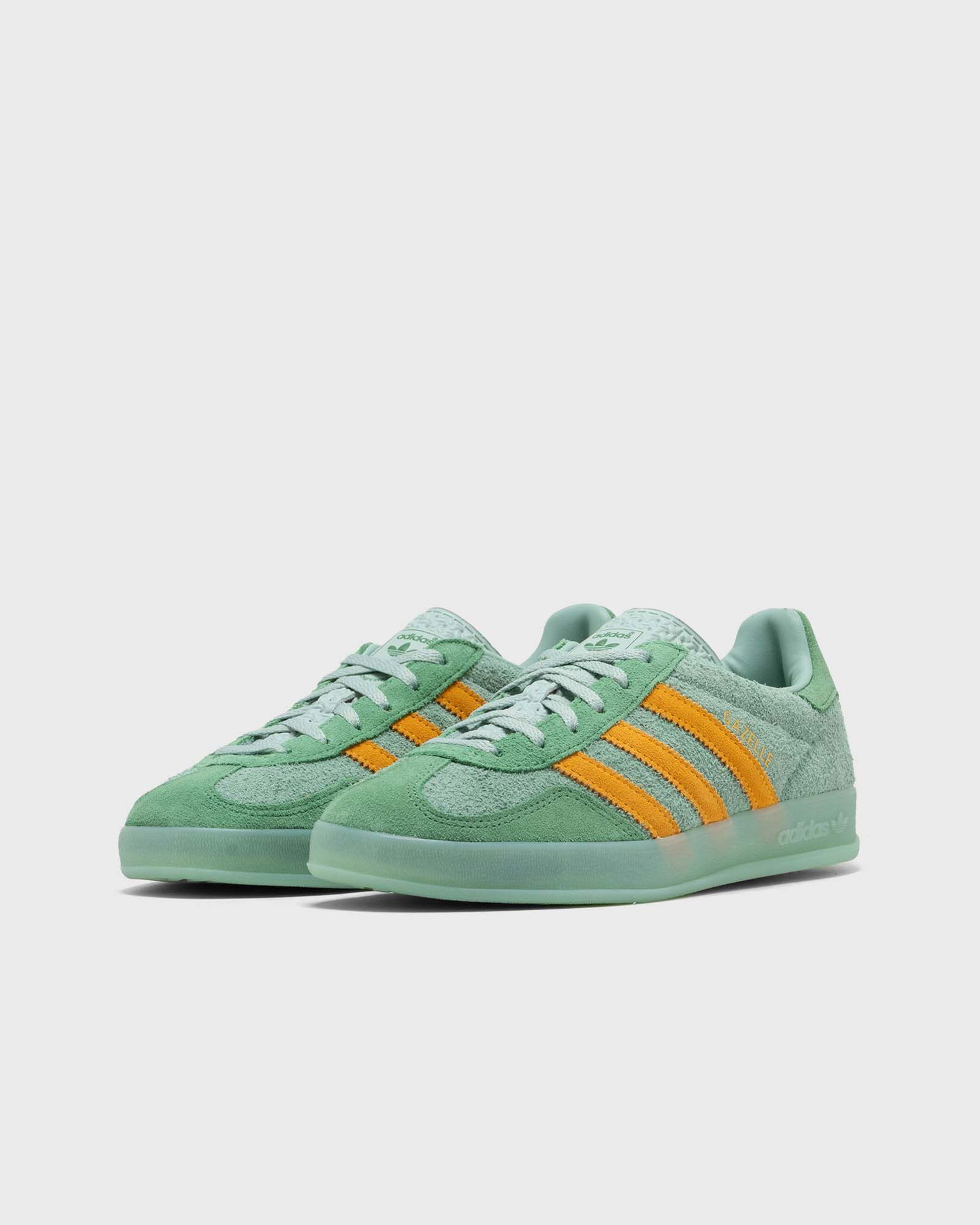 Sneakers og sko adidas Originals Gazelle Indoor Hazy Green Yellow Grøn | IG6783, 1