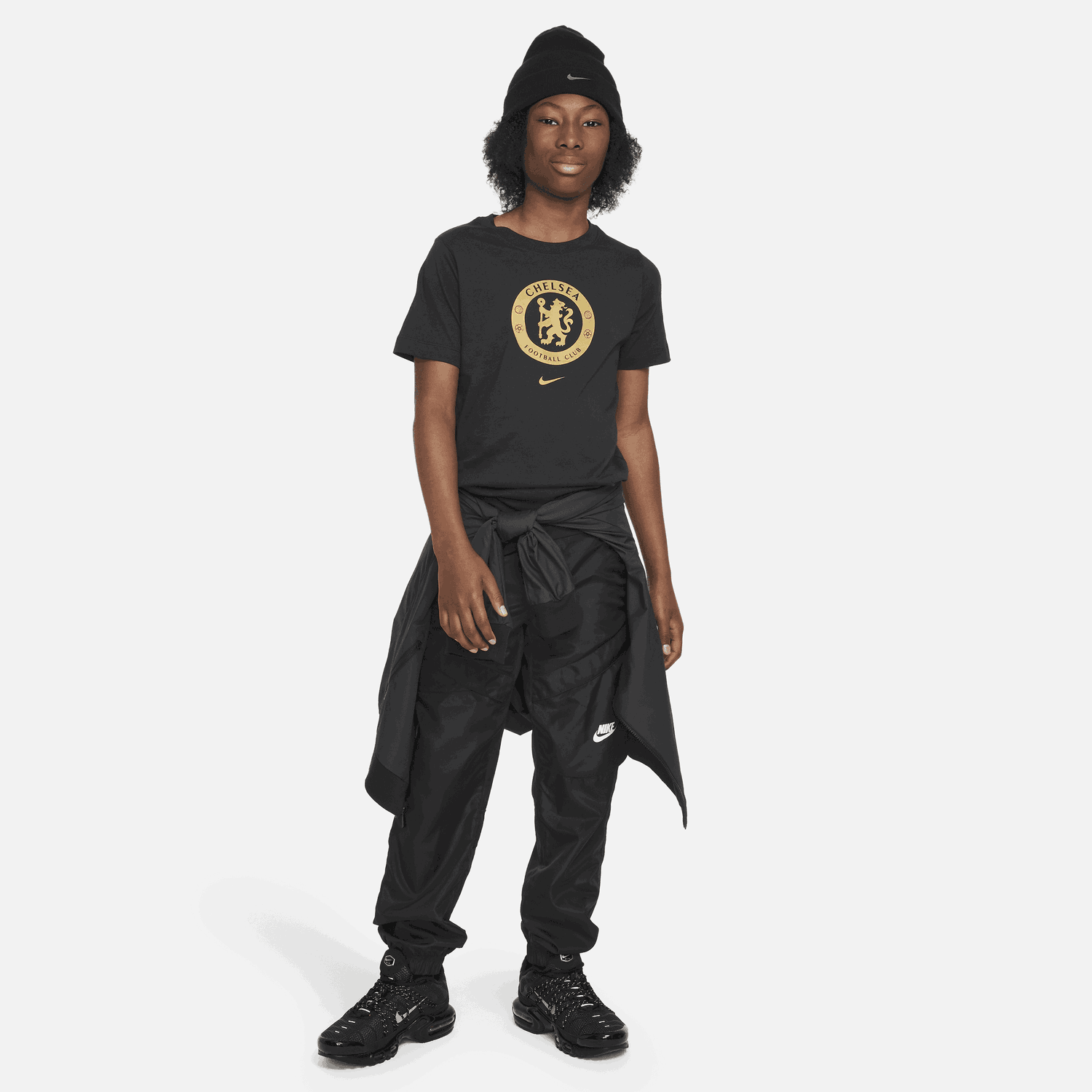 T-shirt Nike Tričko Chelsea FC Crest Sort | FD2588-426, 1