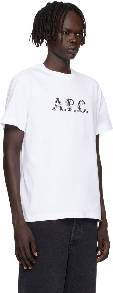 T-shirt A.P.C. A.P.C. Hugo T-Shirt Hvid | COHGS-M26543, 1