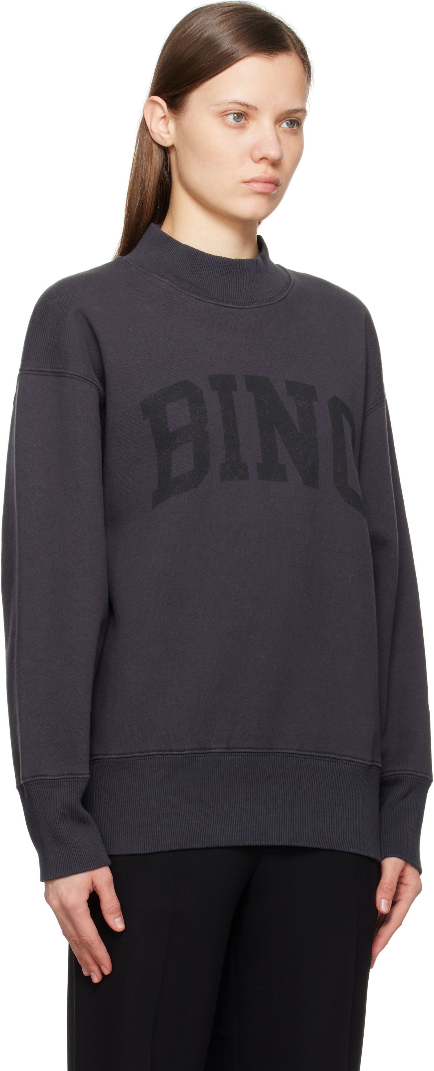Sweater Anine Bing Anine Bing Bradie 'Bing' Sweatshirt Grå | A-08-10292-VTG1, 1