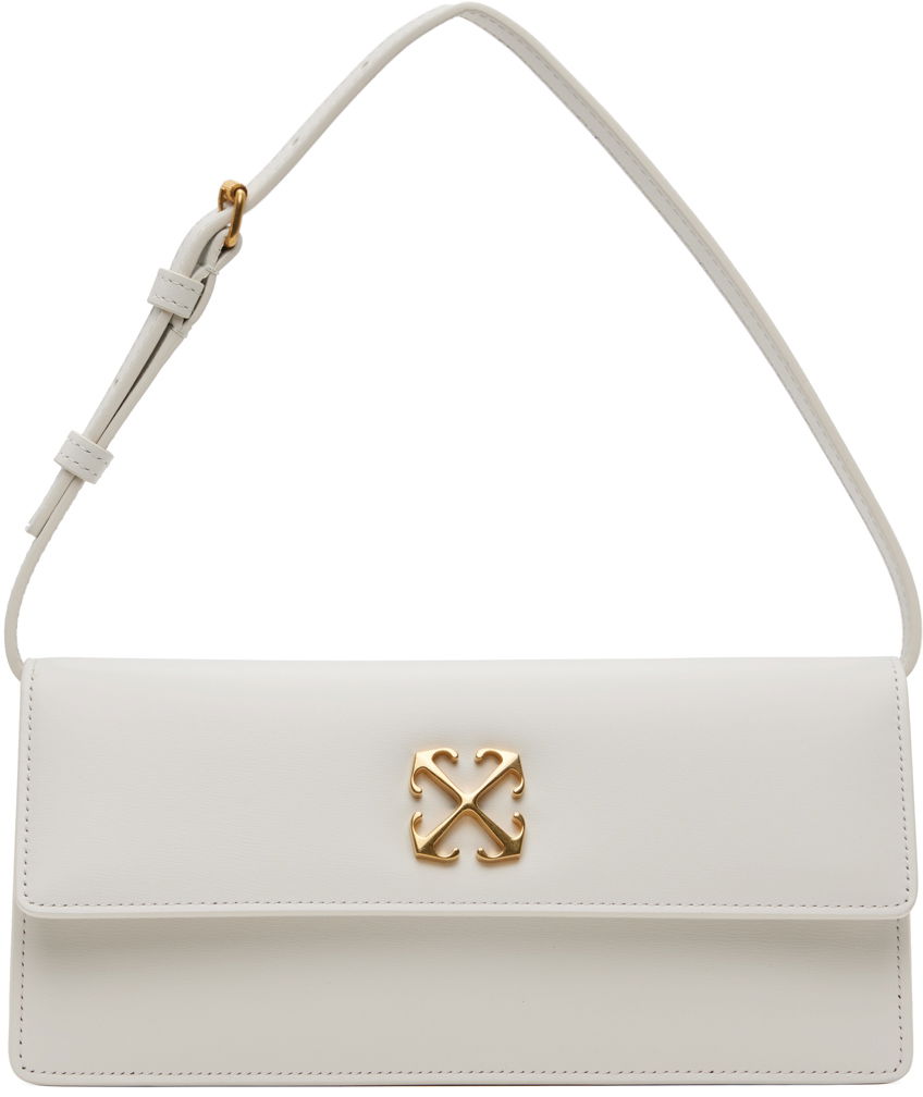Skuldertaske Off-White Jitney 1.0 Shoulder Bag Hvid | OWNN172C99LEA0010400, 0