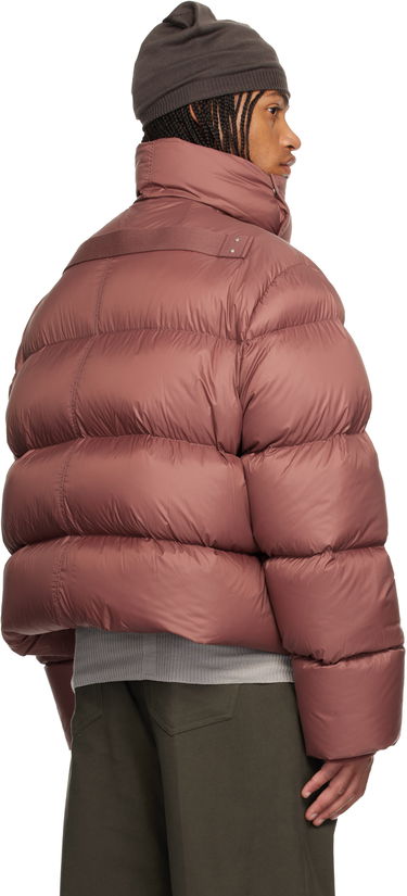 Puffer jakke Rick Owens Rick Owens Concordians Turtle Down Jacket Lyserød | RU02E1797 NPD3, 2