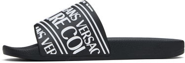 Sneakers og sko Versace Versace Jeans Couture Logo Slides Sort | E78YA3SQ1_E71352, 2