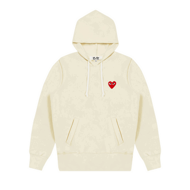 Sweatshirt Comme des Garçons Play Hoodie Gul | AZ T174 051 3, 0