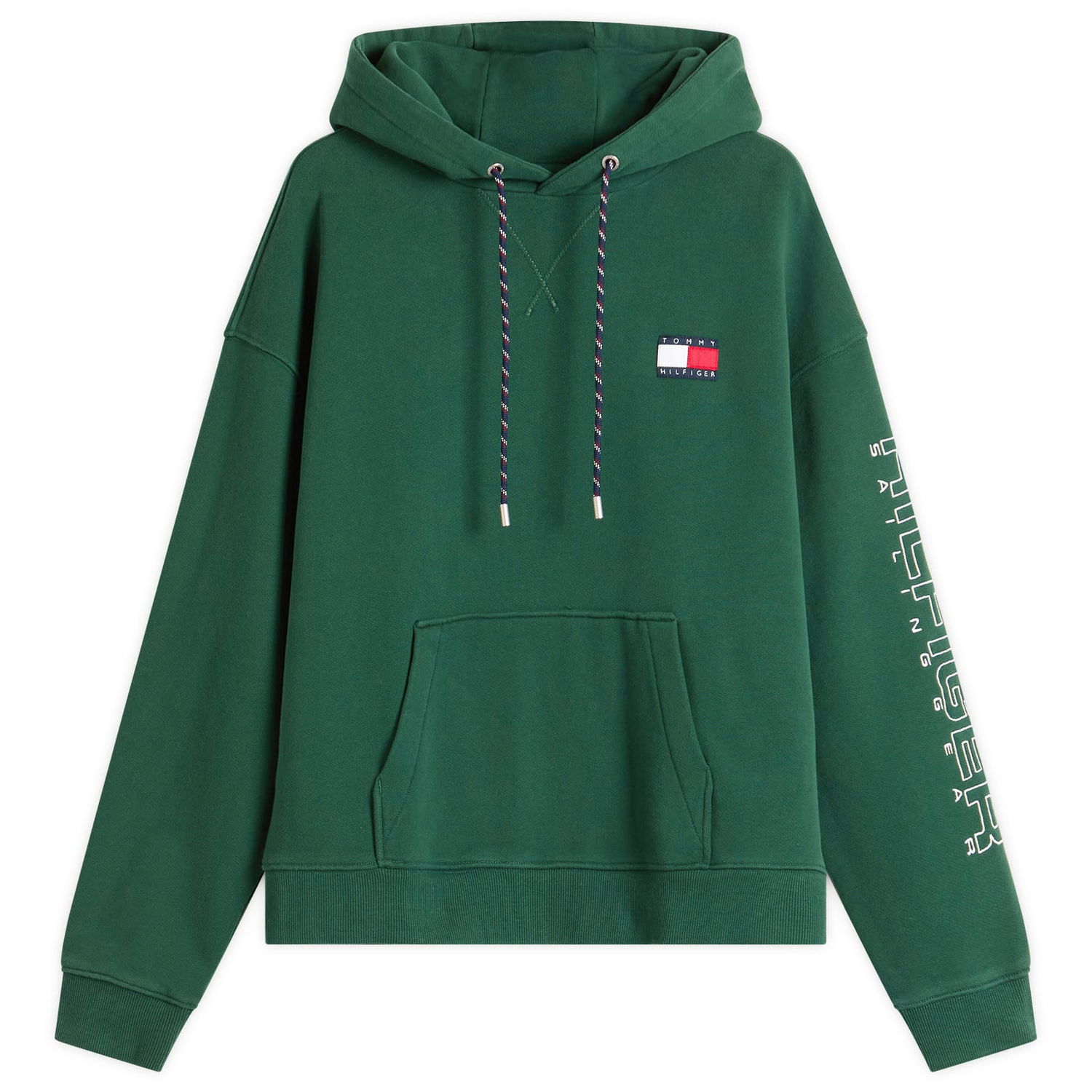 Sweatshirt Tommy Hilfiger Tommy Jeans Gi Sailing Hoodie Grøn | MN0MN00019L6K, 1