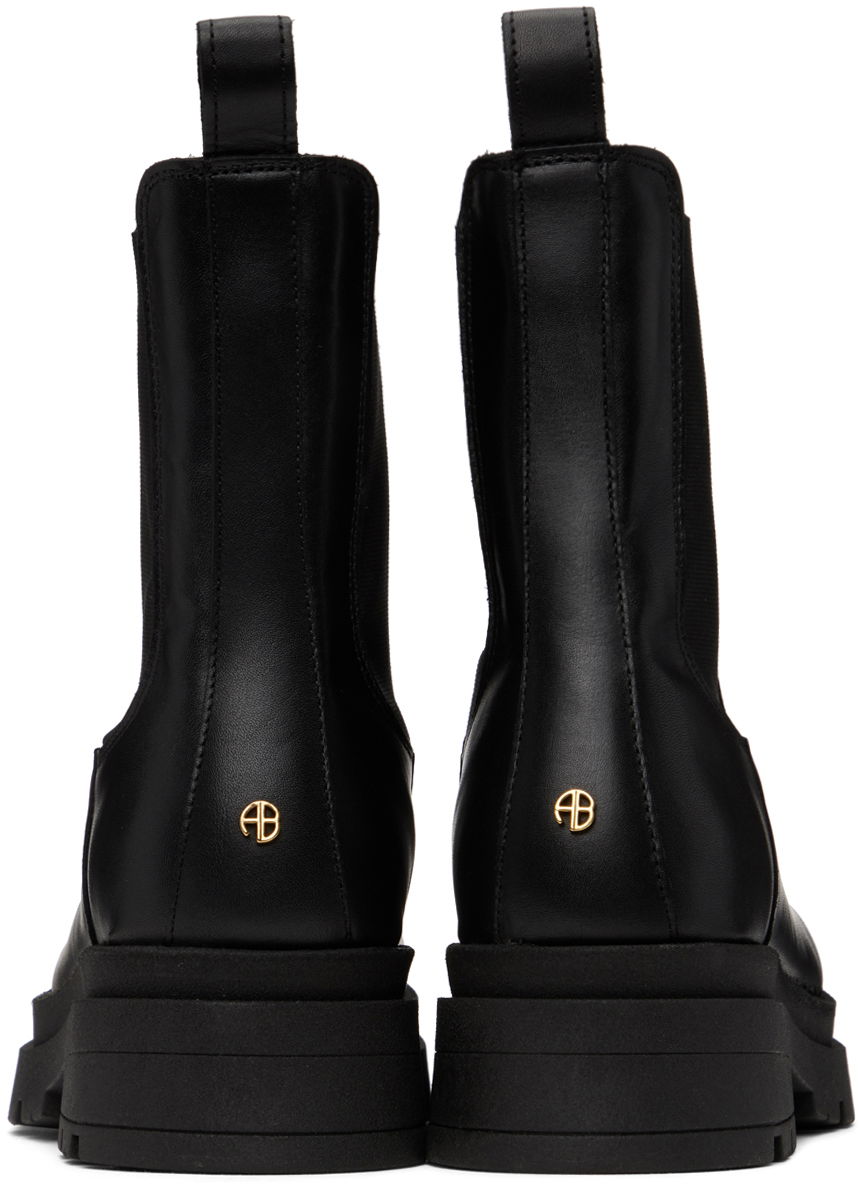 Tøj Anine Bing ANINE BING Justine Chelsea Boots Sort | A-14-1148-000, 1