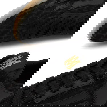Sneakers og sko AMIRI Croc Debossed Pacific Bones Sort | AMFOSR1177-BLK, 3