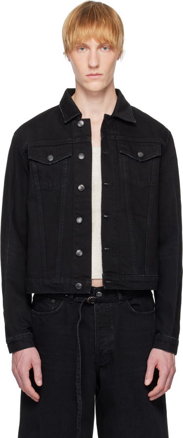 Jakke 032C 032c Down To Earth Boxy Denim Jacket Sort | S25-URD-1921-050, 0