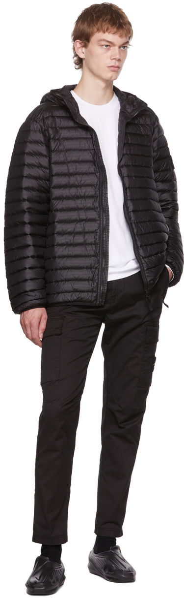 Puffer jakke Stone Island Nylon Down Jacket Mørkeblå | 771540324, 4