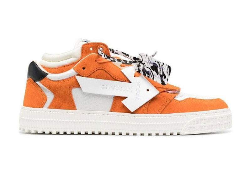 Sneakers og sko Off-White Floating Arrow Low White Orange Orange | OMIA151S21LEA0010120, 0