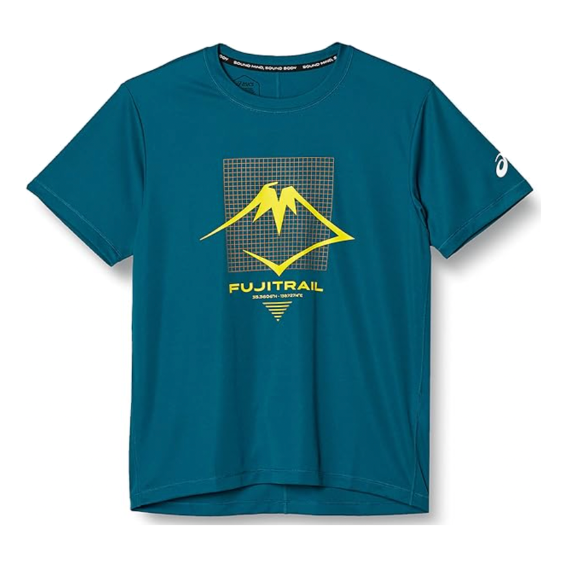 T-shirt Asics Fujitrail Logo Short Sleeve T-Shirt Turkis | 2011C624-407