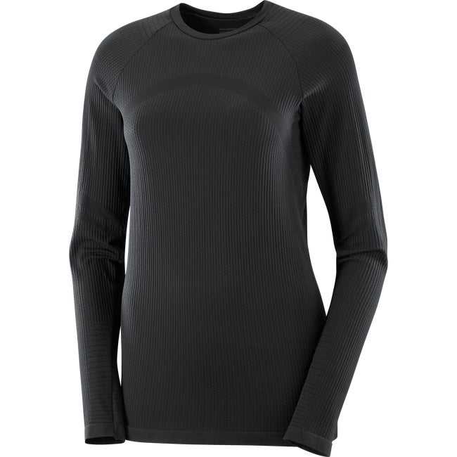 Sweater Salomon Seamless Thermal Underwear Top Sort | LC2119900, 1