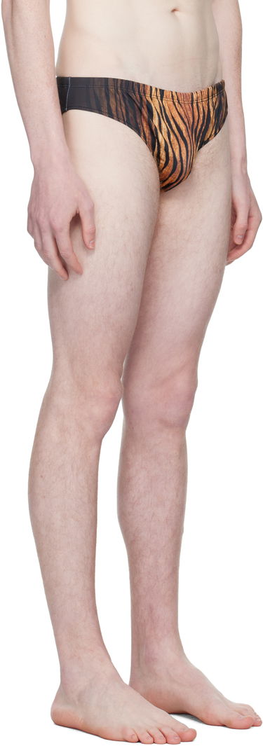 Badetøj Jean Paul Gaultier Jean Paul Gaultier 'The Wood' Swim Briefs Brun | 25/03-M-SW072-J009P-0060, 1