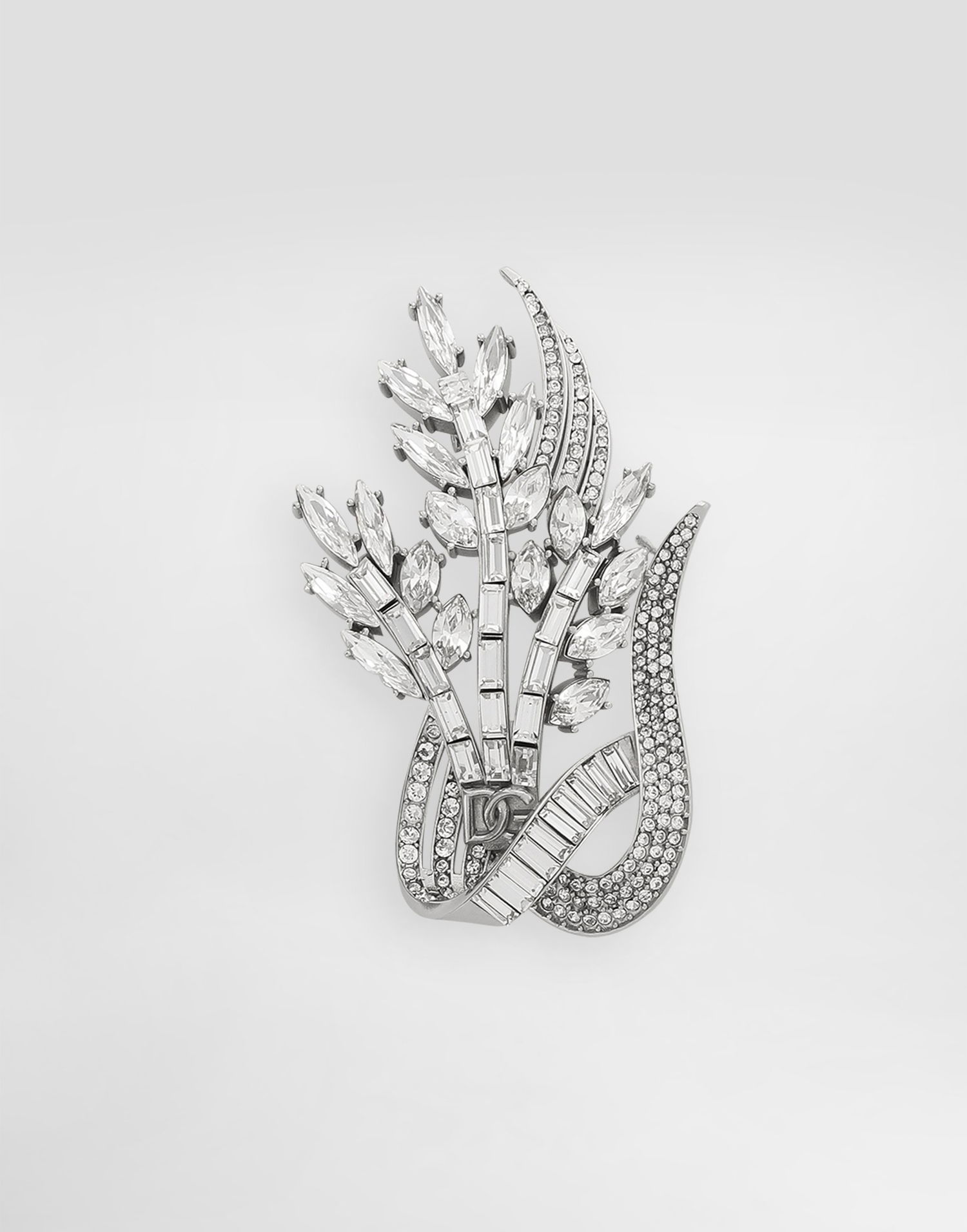Stift Dolce & Gabbana Dolce & Gabbana Rhinestone Wheat Brooch Metalisk | WPR5X2W111187655, 0