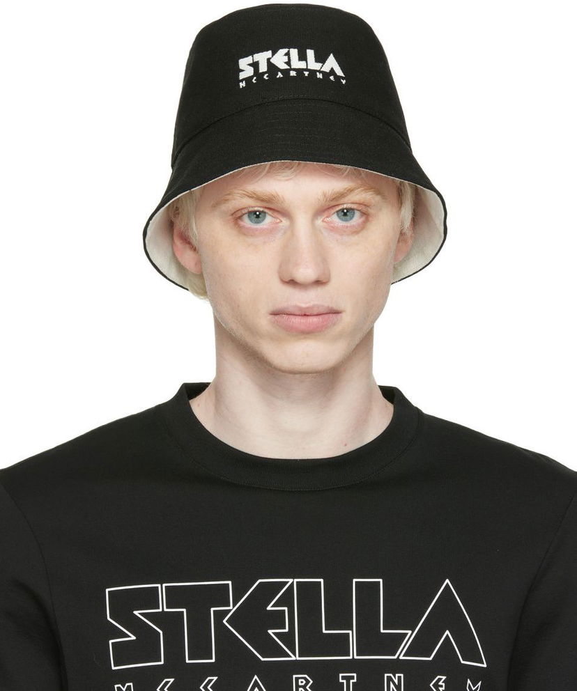 Hat Stella McCartney Reversible Bucket Hat Sort | 900453WP0041