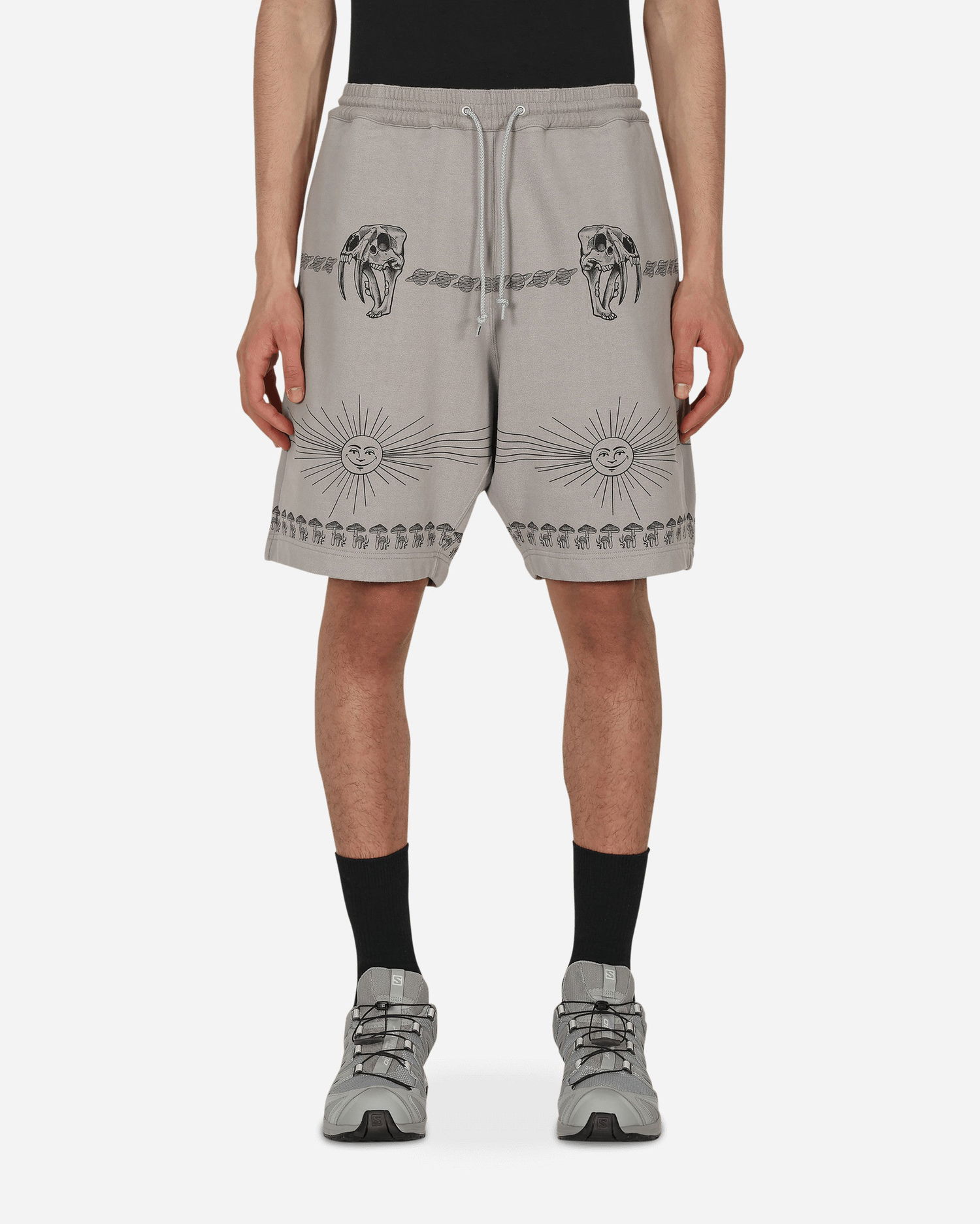 Shorts Neighborhood Dr. Woo Sweatshorts Grå | 221UWDWN-PTM01 GY, 0