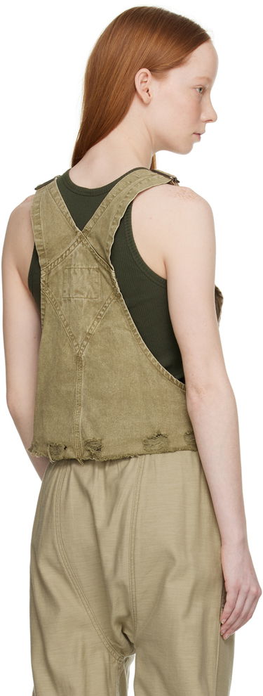 Jumpsuit R13 R13 Damon Denim Tank Top Beige | R13WD032-D110B, 2