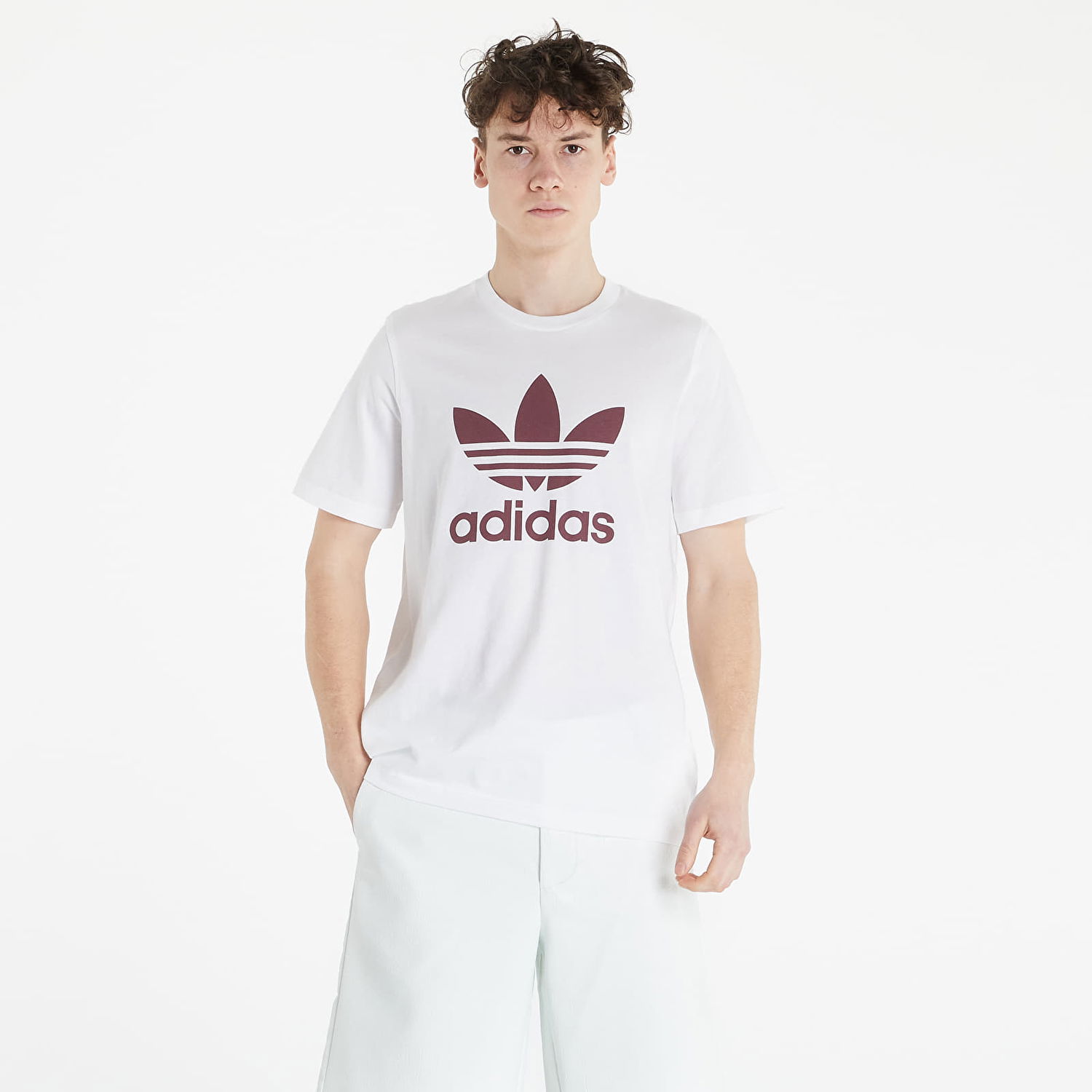 T-shirt adidas Originals Trefoil Hvid | HE9514, 0