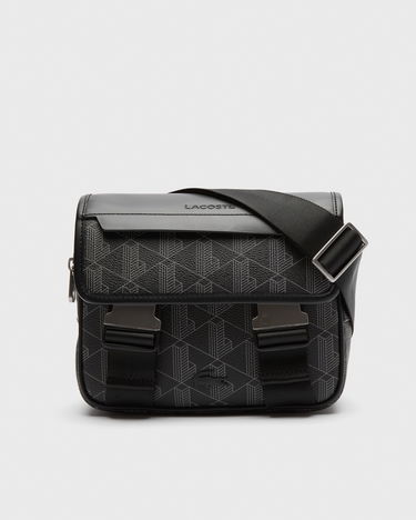 Taljetaske Lacoste Messenger Bag Sort | 3666165204072, 0