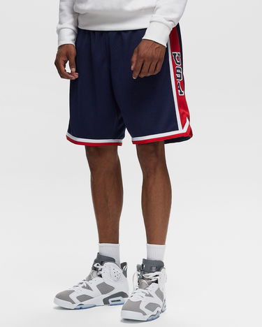 Shorts Mitchell & Ness Mitchell & Ness NBA USA 1984 Authentic Shorts Size L Mørkeblå | ASHR5746-USA84PPPNAVY, 1