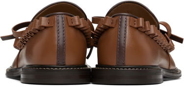 Sneakers og sko JW Anderson JW Anderson Ruffle Loafers Brun | FW0166-LA0323, 1