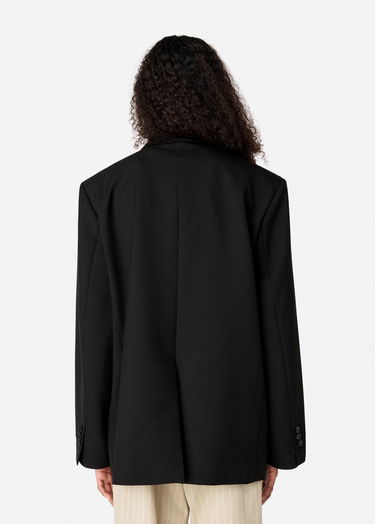 Jakke AXEL ARIGATO Double-Breasted Cropped Blazer Sort | A2873001, 3