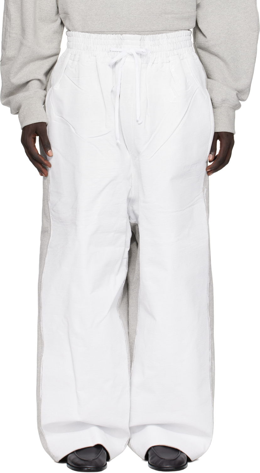 Joggingbukser HED MAYNER Hed Mayner Painted Sweatpants Hvid | HMMB72023S-HB211
