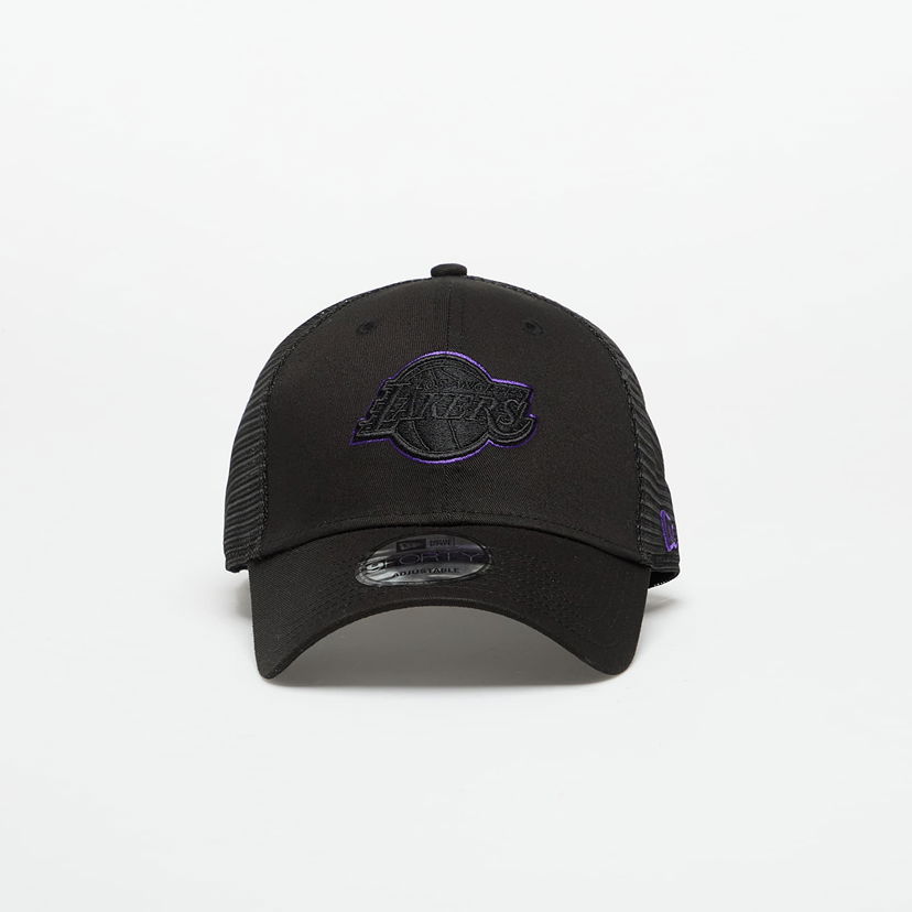Kasket New Era Los Angeles Lakers 9FORTY Trucker Cap Sort | 60691124