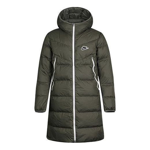 Parka Nike Sportswear Down Windrunner Coat Grøn | CU4409-380