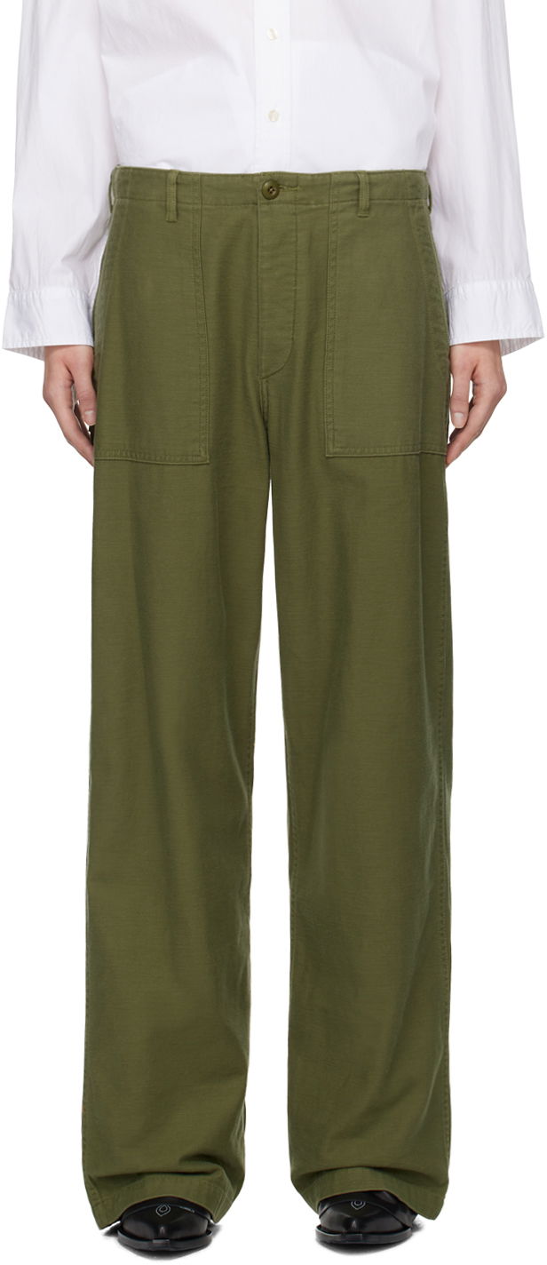 Cargo bukser R13 R13 Utility Trousers Grøn | R13WR077-R109B