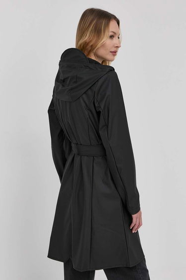Jakke Rains Curve Jacket Sort | 18130.01, 2