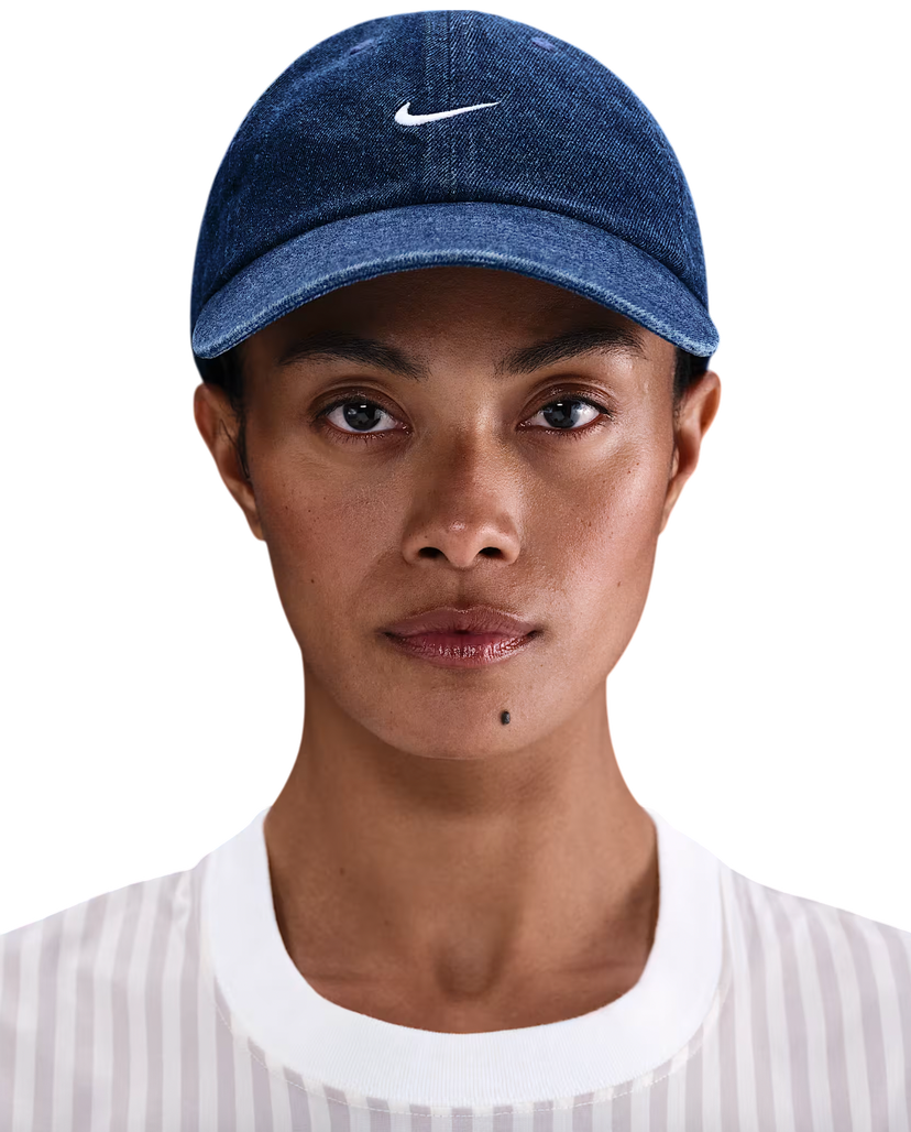 Kasket Nike Nike Club Unstructured Denim Cap Blå | hf0383-419