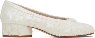 Sneakers og sko Maison Margiela Maison Margiela Tabi Ballerina Heels Hvid | S58WZ0128 P8159, 0