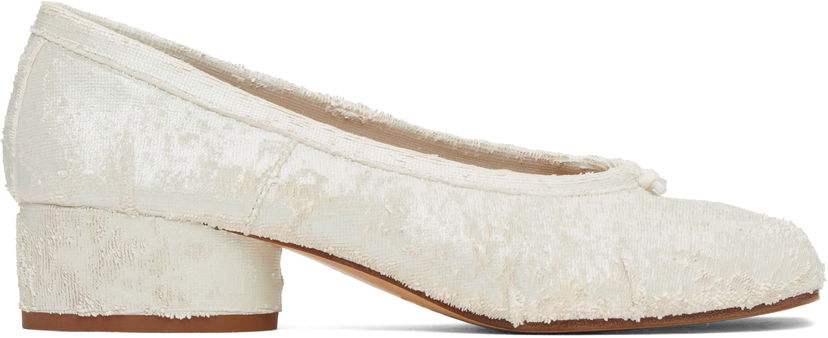 Sneakers og sko Maison Margiela Maison Margiela Tabi Ballerina Heels Hvid | S58WZ0128 P8159