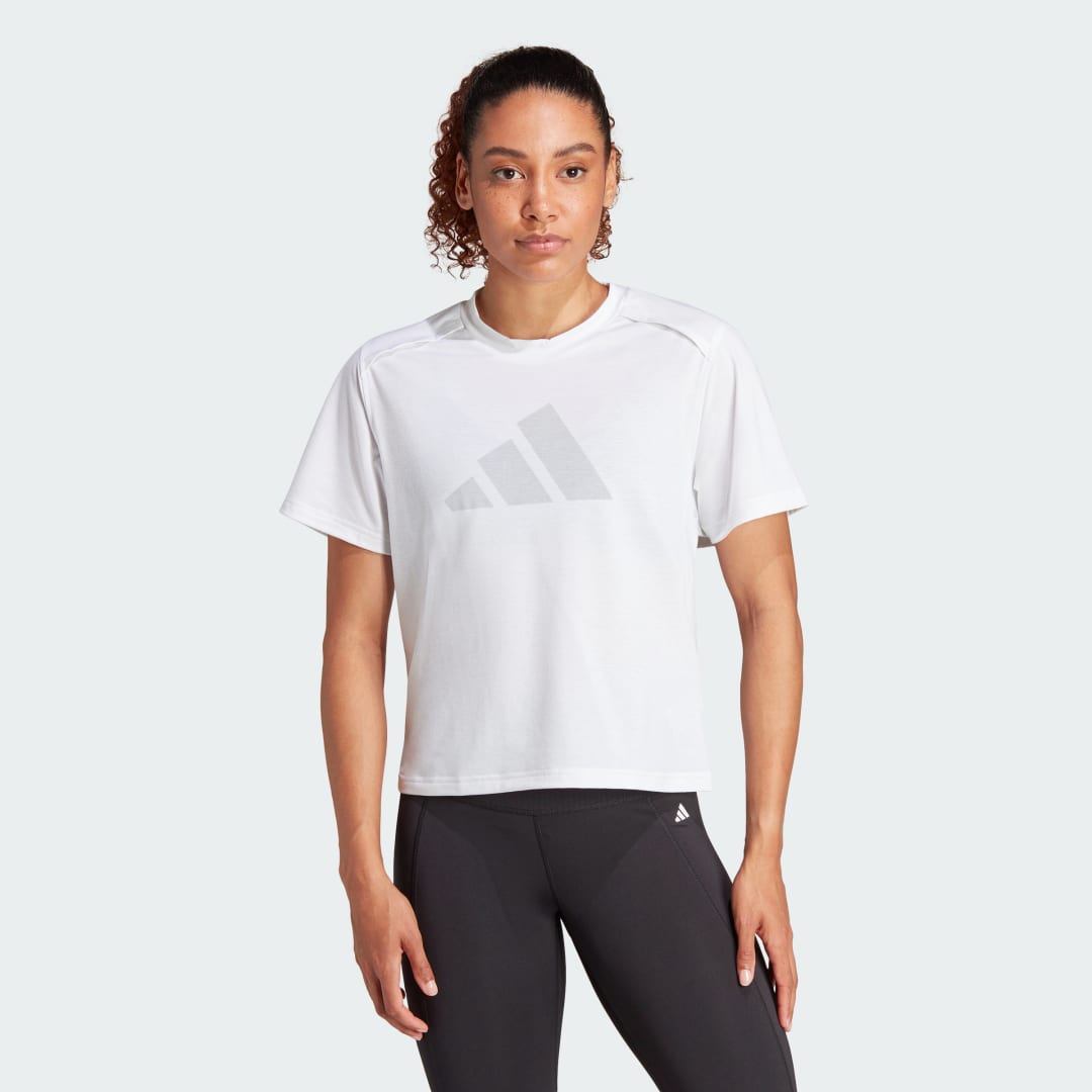 T-shirt adidas Performance Performance Logo Training T-Shirt Hvid | IT2170, 0