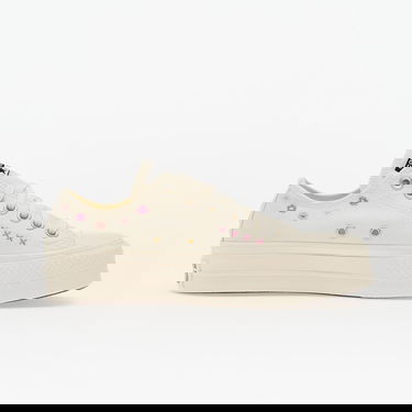 Sneakers og sko Converse Chuck Taylor All Star Lift Floral Embroidery Low Top Beige | A15008C, 2