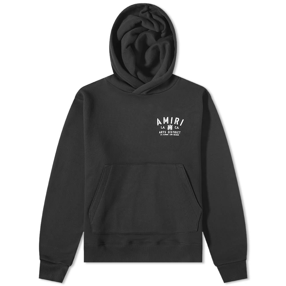 Sweatshirt AMIRI Stencil Hoody Sort | PF22MJH034-001, 0