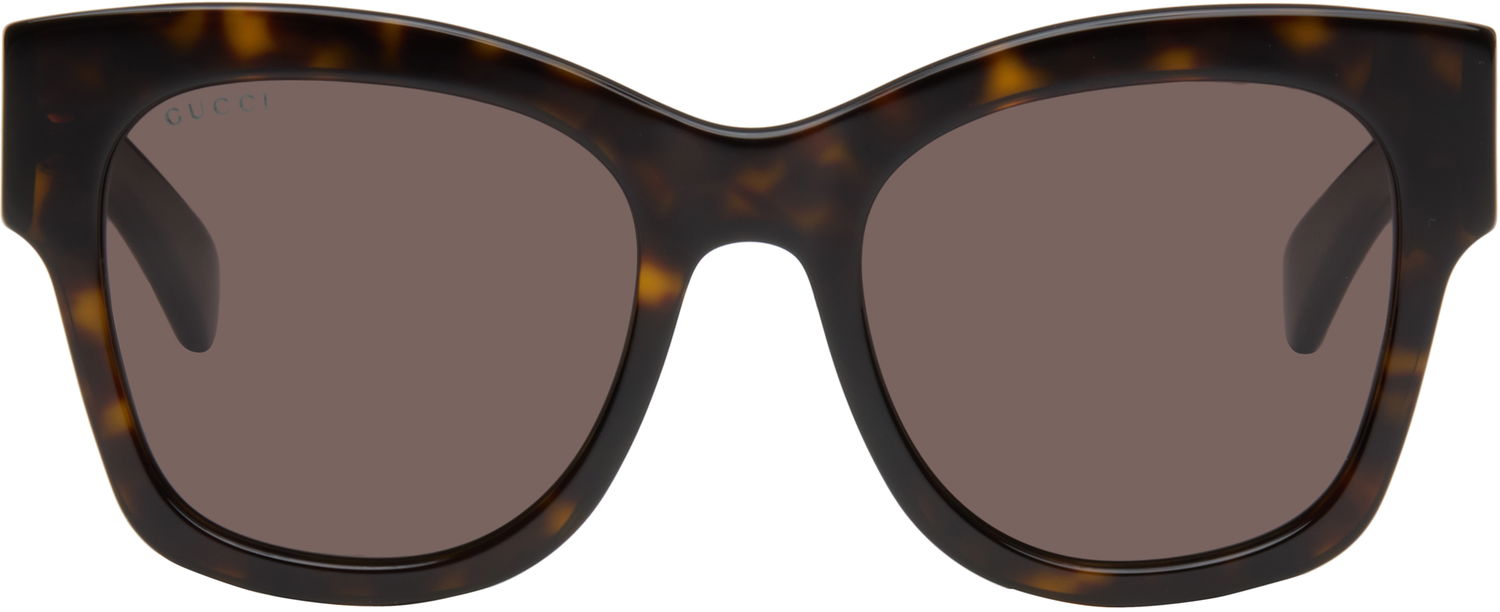 Solbriller Gucci Gucci Butterfly Frame Sunglasses Brun | GG1789S-002, 0