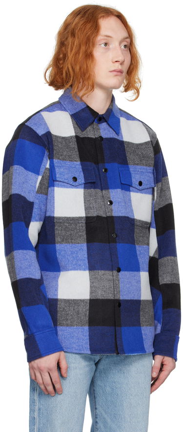 Skjorte rag & bone Rag & Bone Plaid Jack Shirt Blå | MBW22HA389RTML, 1