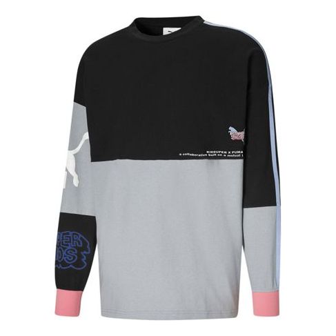 Sweater Puma KS Long Sleeve T-Shirt Flerfarvet | 598464-01