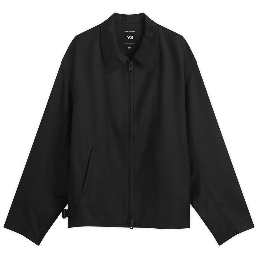 Jakke Y-3 Y-3 Zip Through Shirt Jacket, Size Large Sort | JZ0898