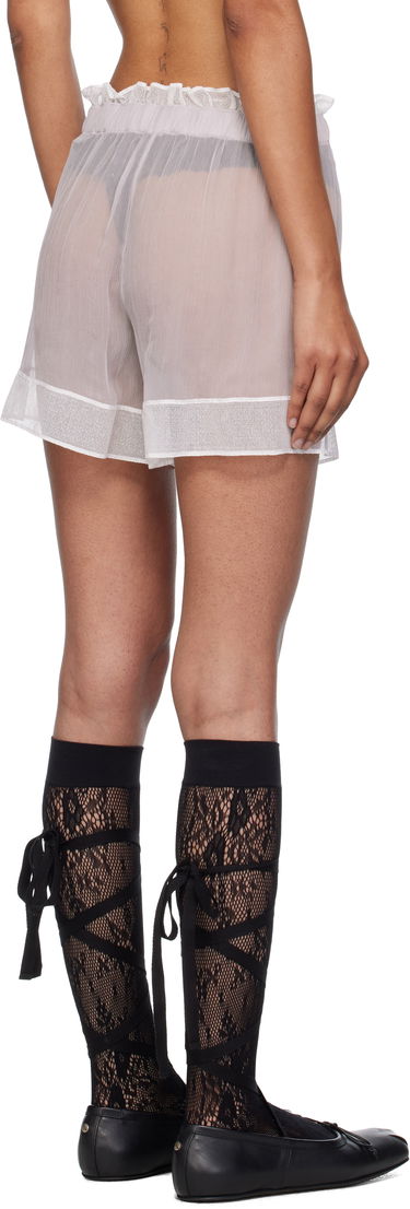 Shorts Ann Demeulemeester Ann Demeulemeester Gilla Lace Boxer Shorts Grå | B0012822-FA608-050, 2