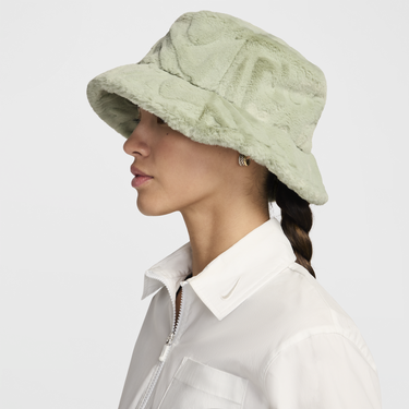 Hat Nike Apex Faux Fur Bucket Hat Grøn | HF7194-370, 2