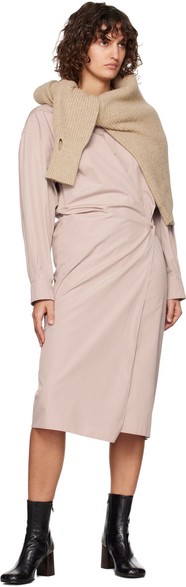 Kjole LEMAIRE Lemaire Midi Dress Lyserød | DR1092 LF839, 3